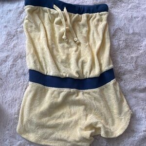 Urban outfitters yellow romper